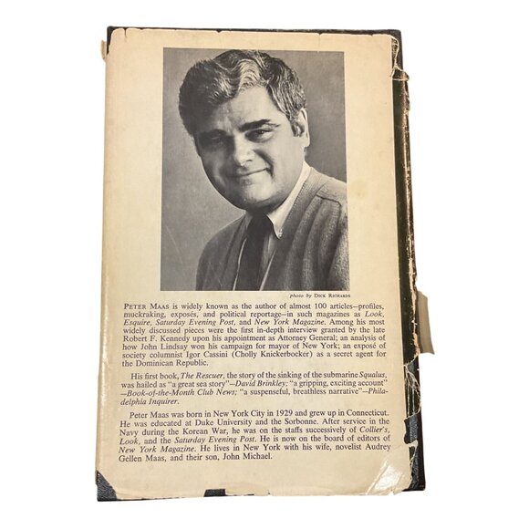 The Valachi Papers By Peter Maas 1968 Hardcover Book - Picture 6 of 6